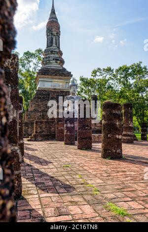 Wat Traphang Ngoen tempio Foto Stock