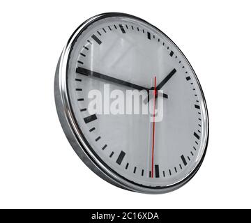 Orologio da ufficio realistico Foto Stock