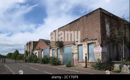 Fabbrica di automobili Madelvic Granton Edinburgh Foto Stock