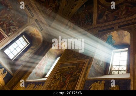 Cattedrale della Trasfigurazione del Salvatore del 18 ° secolo a Uglich, Russia Foto Stock