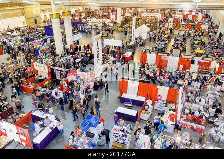 New Orleans Louisiana, New Orleans Ernest N. Morial Convention Center, centro, piano espositore, stand, espositore, fiera, gioielleria internazionale, gioiello Foto Stock