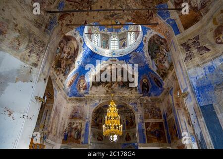 Chiesa della Theodorovskaya icona della Madre di Dio del 19 ° secolo a Uglich, Russia Foto Stock