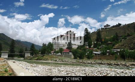 Rinpung Dzong a Paro, Bhutan Foto Stock