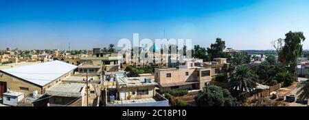 Vista panoramica di Baghdad, Iraq Foto Stock