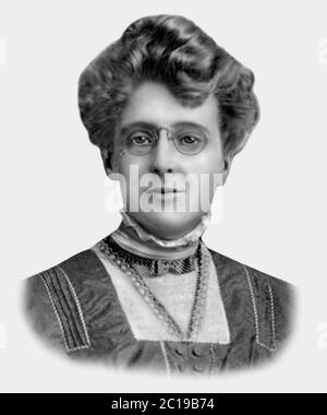 Lucy Maud Montgomery 1874-1942 autore canadese Foto Stock