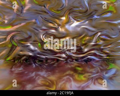 sfondo metallico astratto per fotografi. illustrazione 3d Foto Stock