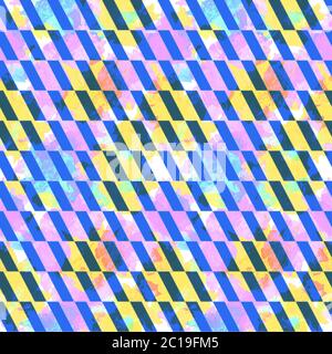 Ripetizione di linee diagonali senza giunture. Linee inclinate. Disegno geometrico astratto di sfondo Foto Stock