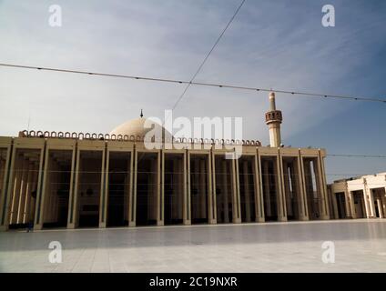 Vista esterna della Grande Moschea Kuwait-città, Kuwait Foto Stock