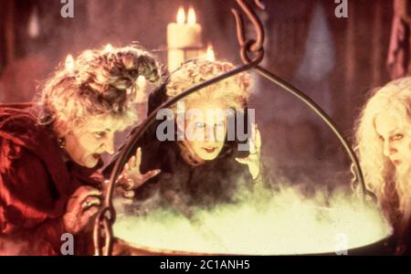 kathy najimy, tra midler, sarah jessica parker, hocus pocus, 1993 Foto Stock