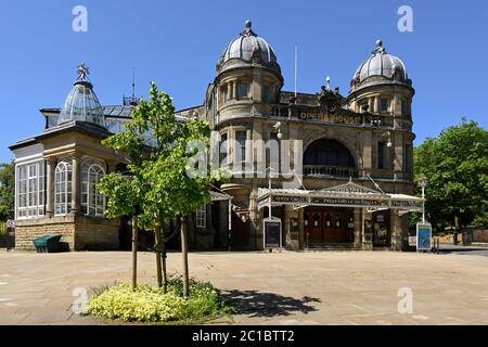 Spa città di Buxton Derbyshire durante il blocco Coronavirus 2020 Foto Stock