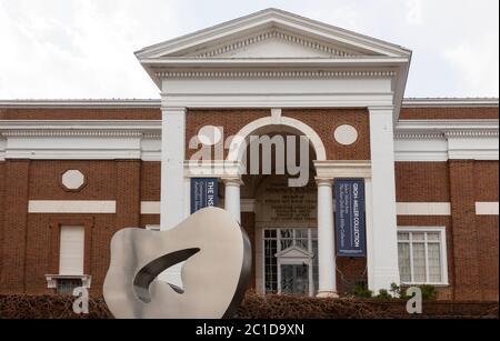 Museo d'arte di Fralin nel campus dell'Università Di Virginia Charlottesville Foto Stock