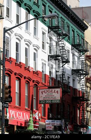 189 Hester Street in Little Italy of Manhattan, New York City, Stati Uniti d'America Foto Stock