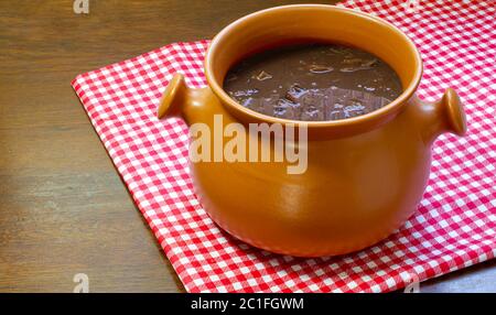 Feijoada, la tradizione brasiliana della cucina. Foto Stock