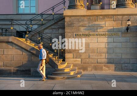 Teatro dell'Opera di Berlino Foto Stock