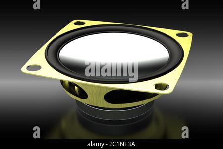 Sistema di altoparlanti multimediali Foto Stock