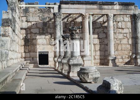 Antica Cafarnao, Israele Foto Stock