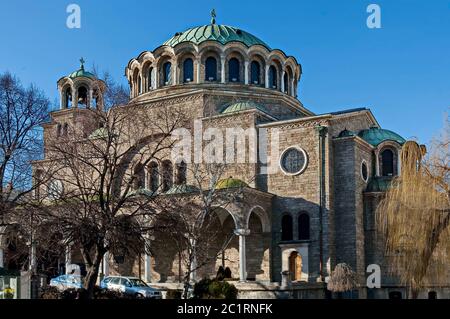 La Chiesa di San Nedelya o la Domenica Santa è una chiesa ortodossa orientale, Sofia, Bulgaria Foto Stock