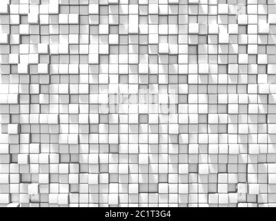 Bianco grigio texture. Raster di sfondo moderno Foto Stock