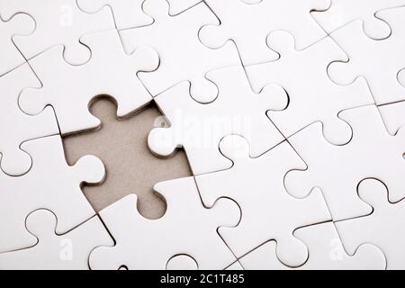 Ultimo pezzo del puzzle Foto Stock