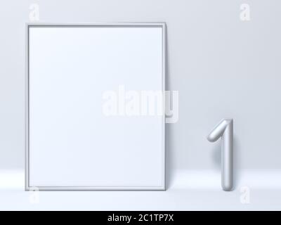 Immagine in movimento numero 1 UNO 3D Foto Stock