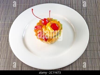 Crostatina di frutta Foto Stock