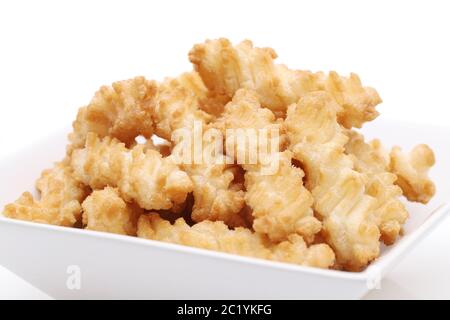 Giapponese tradizionale snack food, Nejirinbo biscotti fritti Foto Stock