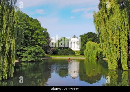 Giardino Sassone di Varsavia Foto Stock