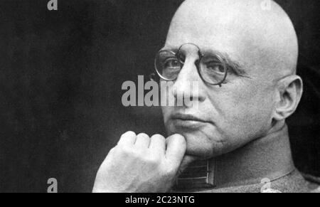 FRITZ HABER (1868-1934) chimico tedesco che sintetizzò ammoniaca e sviluppò anche gas di veleno. Foto Stock