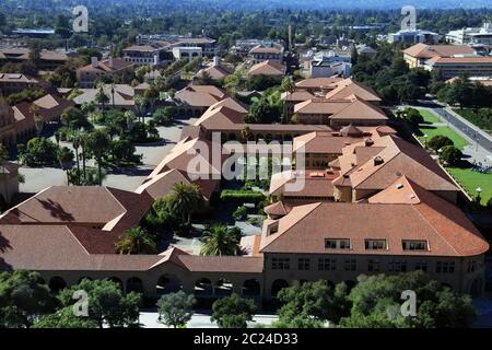 Vista principale in Architettura presso la Stanford University Foto Stock