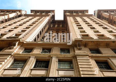 SAO PAULO, Brasile - 9 Maggio 2019: Edificio Martinelli nel centro di Sao Paulo, Brasile Foto Stock