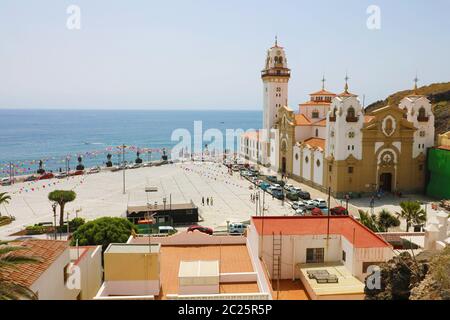 Basilica di Candelaria, Santa Cruz de Tenerife, Isole Canarie, Spagna Foto Stock