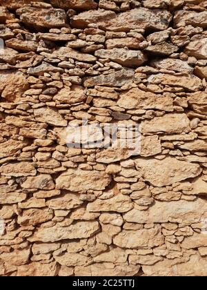 Lavori in cava di pietra in primo piano Foto Stock