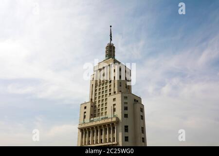 Altino Arantes edificio o Palazzo Banespa in Sao Paulo, Brasile Foto Stock