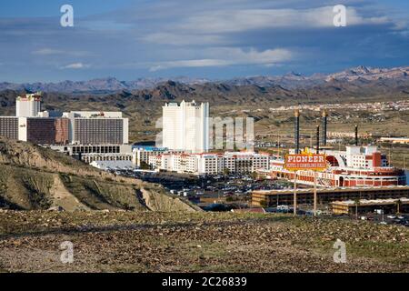 Casinò a Laughlin City, Nevada, Stati Uniti Foto Stock