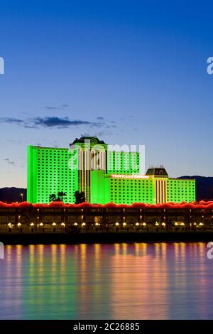 Tropicana Express Casino & Colorado River, Laughlin City, Nevada, USA Foto Stock