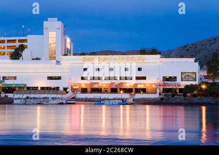 Golden Nugget Casino sul fiume Colorado, Laughlin City, Nevada, Stati Uniti Foto Stock