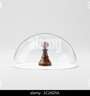 Concetto di protezione personale Foto Stock