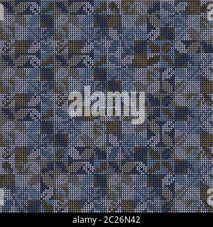 Candeggina maglia Marl variegato Heather Texture sfondo. Denim Grey Blue  miscelato. Modello senza giunture per lavaggio acido sbiadito. Polka dot Tie  effetto colorante tessile Immagine e Vettoriale - Alamy
