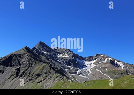 Brennkogel a 3018 m dal Gruppo Glockner Foto Stock