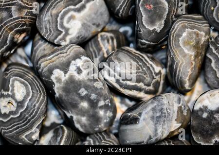 pietre preziose e pietre semi-preziose con colori bellissimi Foto Stock