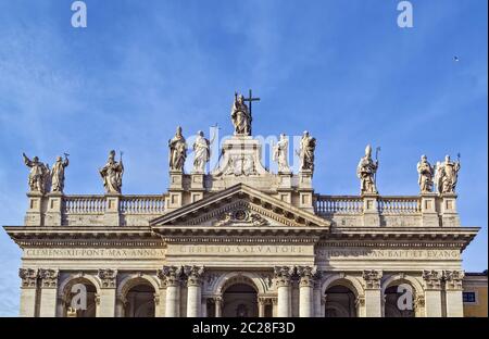 Archibasilica di San Giovanni in Laterano, Roma Foto Stock