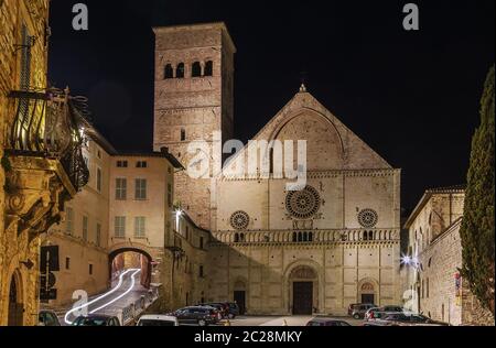 Cattedrale di Assisi, Italia Foto Stock