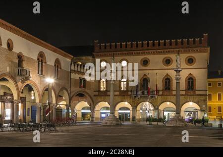 Piazza del Popolo, Ravenna, Italia Foto Stock