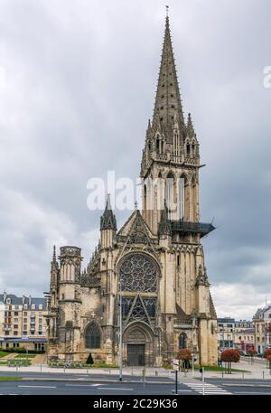 Chiesa di Saint-Pierre, Caen, Francia Foto Stock