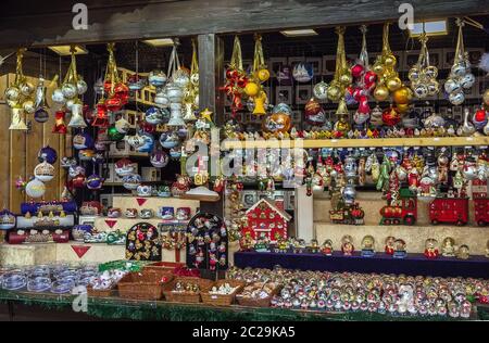 Decorazioni di Natale Foto Stock