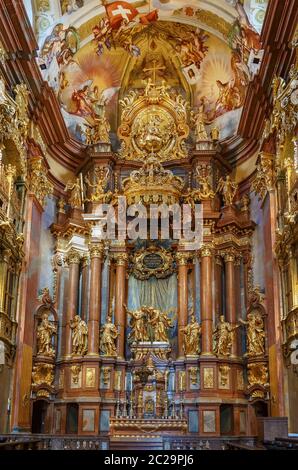 L'Abbazia di Melk, Austria Foto Stock