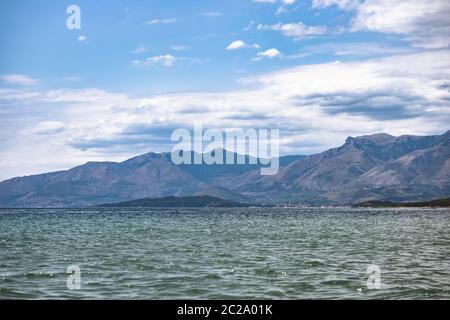 Spiaggia mediterranea in Italia Foto Stock