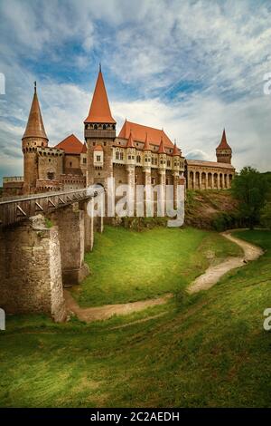 Castello in Romania Foto Stock