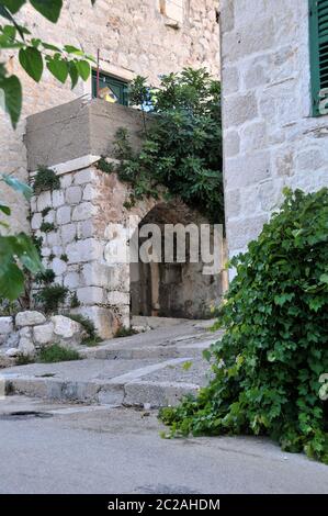 Vecchia casa a Igrane Foto Stock