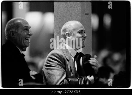 Jean-Marie le Pen leader del fronte Nazionale durante la campagna elettorale presidenziale Francia 1988 Foto Stock